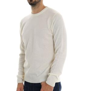 MAGLIA GIRO PANNA
